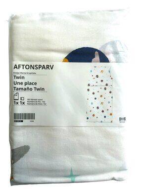 AFTONSPARV Bedding 905.540.53/90554053 Duvet Cover Twin W/pillowcase Cotton